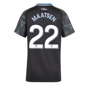 Dámské fotbalový oblečení Aston Villa Ian Maatsen #22 Venkovní košile 2025-26 Krátkým Rukávem